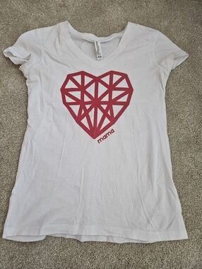 Heart Mom Shirt, Size Small